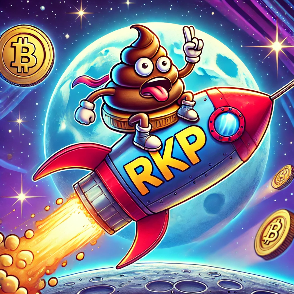 RocketPoo Meme (RKP) logo